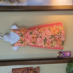 Tracy Feith 60's style Hawaiin Tropical Tiki Luau dress 3